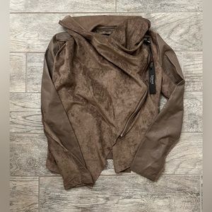 NWT Silent New York Cross zip Jacket